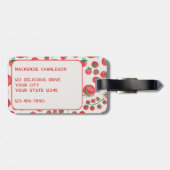 トマトウォーターの色 ラゲッジタグ (裏面横)