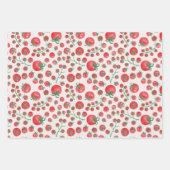 トマトウォーターの色 ラッピングペーパーシート (正面2)