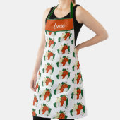 トマトオニオンペッパーパーソナライズされたサルサ エプロン (インサイチュ)