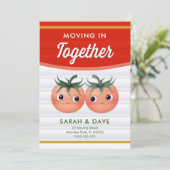 トマトカップルの同棲発表 招待状 (スタンド正面)