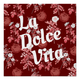 トマトガールエステティックヴィンテージ野菜 ポスター