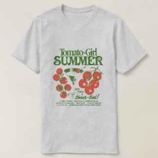 トマトガールサマー – トマティーニTシャツ Tシャツ