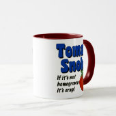 トマトスヌブおもしろいことわざコーヒーマグ マグカップ (正面右)