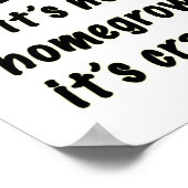 トマトスヌブおもしろいことわざヴィンテージアートポスター ポスター (角)