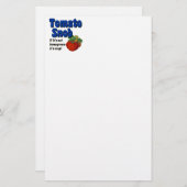 トマトスノブおもしろいガーデナー文具 便箋 (正面/裏面)