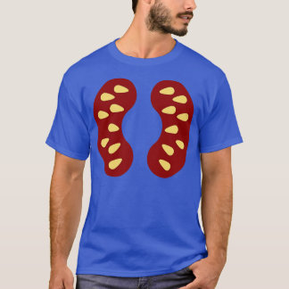 トマトスライスおもしろいのコスチューム Tシャツ