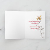 トマトスープのありがとうのお母さん サンキューカード (内部)