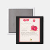 トマトスープレシピ磁石 マグネット (正面/裏面)