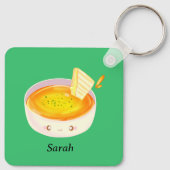 トマトスープ及びグリルチーズサンドイッチ キーホルダー (裏面)