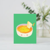 トマトスープ及びグリルチーズサンドイッチ ポストカード (スタンド正面)