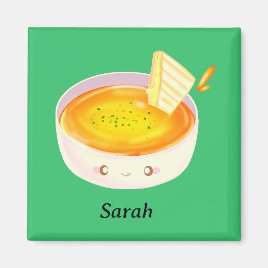 トマトスープ及びグリルチーズサンドイッチ マグネット (正面)