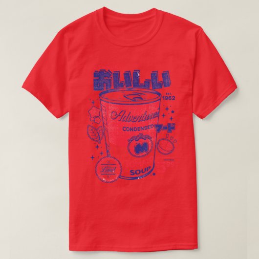 トマトスープ Tシャツ (デザイン正面)