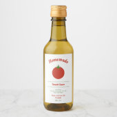 トマトソースボトルラベル ワインラベル (正面)