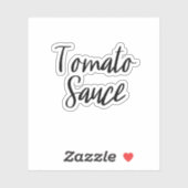 トマトソース保管シール シール (シート)