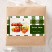 トマトソース食品ラベル ラベル (インサイチュ)