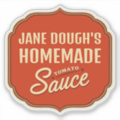 トマトソース シール (正面)