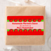 トマトソーパーソナライズされたスラベル ラベル (インサイチュ)