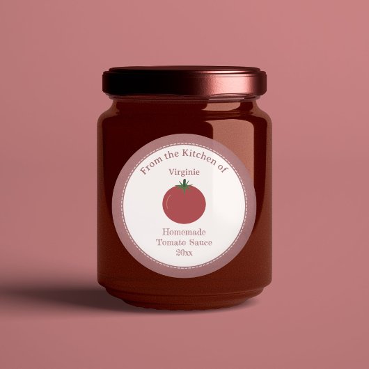 トマトソ素朴ーレーベルシール ラウンドシール