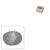 トマトトマトフードグルメ野菜スタンプ ラバースタンプ (押印)