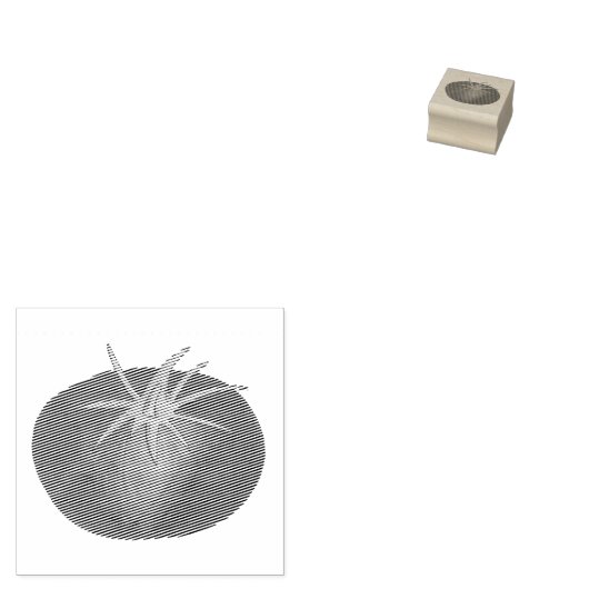 トマトトマトフードグルメ野菜スタンプ ラバースタンプ (押印)