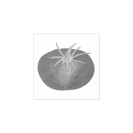 トマトトマトフードグルメ野菜スタンプ ラバースタンプ (インプリント)