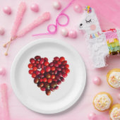 トマトハート ペーパープレート (パーティー)