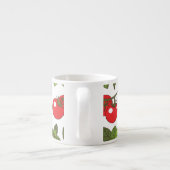 トマトバジルシームレスキッチンパターン エスプレッソカップ (裏面)