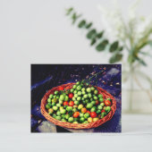 トマトバスケット ポストカード (スタンド正面)