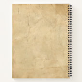 トマトプラ素朴ントボホシックカスタマイズ可能レシピ ノートブック (裏面)