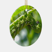 トマトホーンワーム セラミックオーナメント (右)