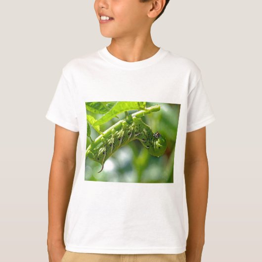 トマトホーンワーム Tシャツ (正面)