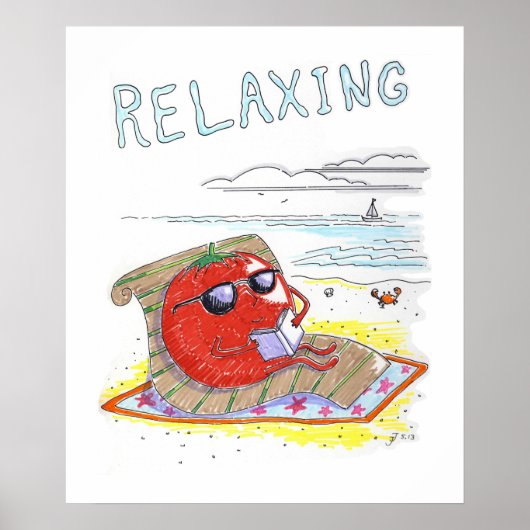 トマトポスター ポスター (正面)