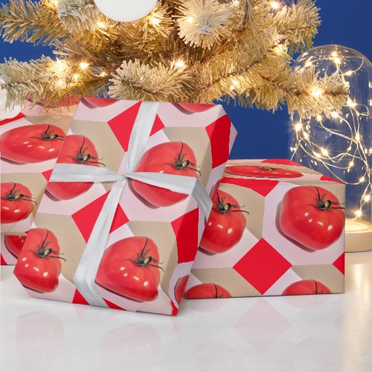 トマトメナジェリー4レイラ ラッピングペーパー (クリスマス)