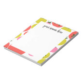 トマトメモパーソナライズされた帳 ノートパッド (回転)