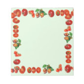 トマトメモ帳 ノートパッド (正面)