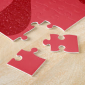 トマトレッドスプラッシュ252ピースパズル – カスタマイズ可能 ジグソーパズル (側面)