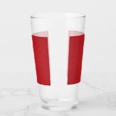トマトレッドノイズカスタムガラス杯 タンブラーグラス (左)