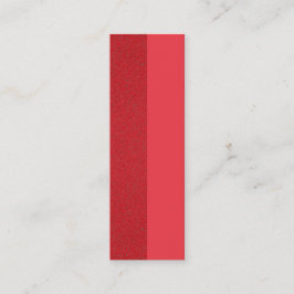 トマトレッド割れテクスチャー名刺カスタマイズ-  スキニー名刺