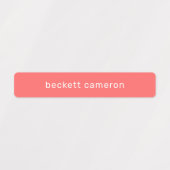 トマトレッド接着剤の名前 ラベル (デザイン1)