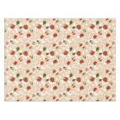 トマト入りスパゲイタリアンッティのパスタ食べ物 テーブルクロス (正面(横))