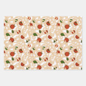 トマト入りスパゲティイタリアンパスタ食品 ラッピングペーパーシート (正面3)