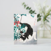 トマト入り猫（1931年）高橋宏明 ポストカード (スタンド正面)