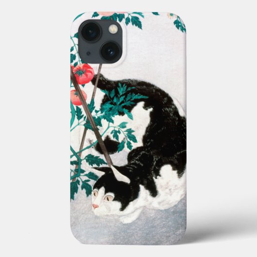 トマト入り猫(1931年)高橋宏明 Case-Mate iPhoneケース (裏面)