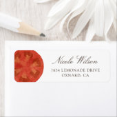 トマト差出人住所ラベル02 ラベル (インサイチュ)