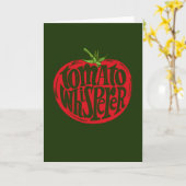 トマト庭園野菜スケッチ園芸用カード カード (黄色い花)