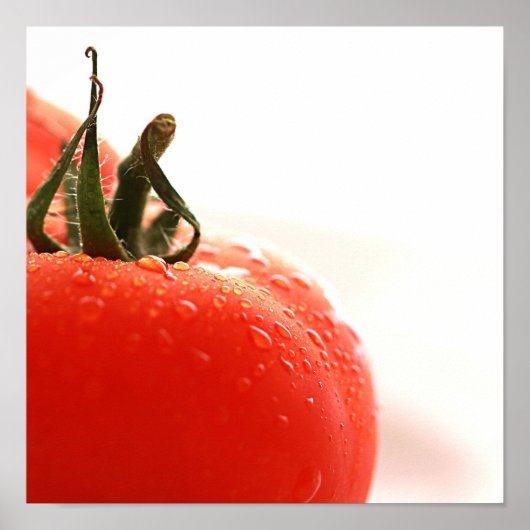 トマト接写ポスター ポスター (正面)