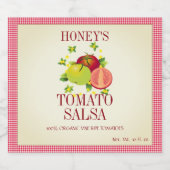 トマト果実野菜ヴィンテージ ビールラベル (シングルラベル)