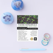 トマト植物，園芸用サービス，園芸家 チラシ (シングル)