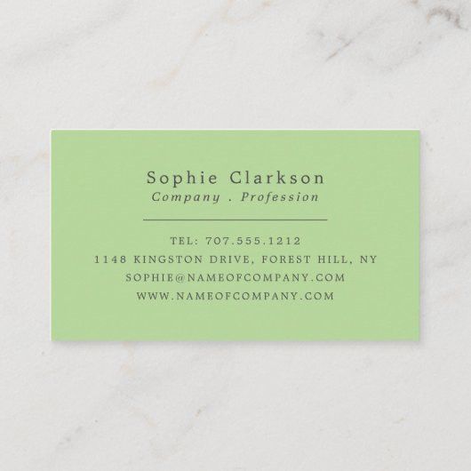 トマト植物，園芸用サービス，園芸家 名刺 (裏面)