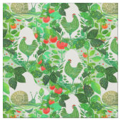 トマト畑 ファブリック (クローズアップ)